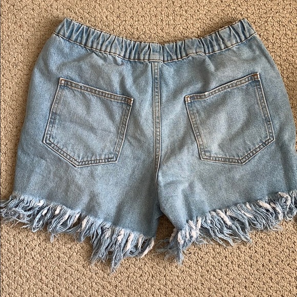 Zara frayed cut off shorts - Picture 4 of 5